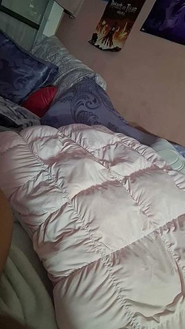 Customer photo for Cooling Puff-Grid Pillow BOGO