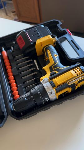 Customer photo for 21V Cordless Drill Tool Set BOGO