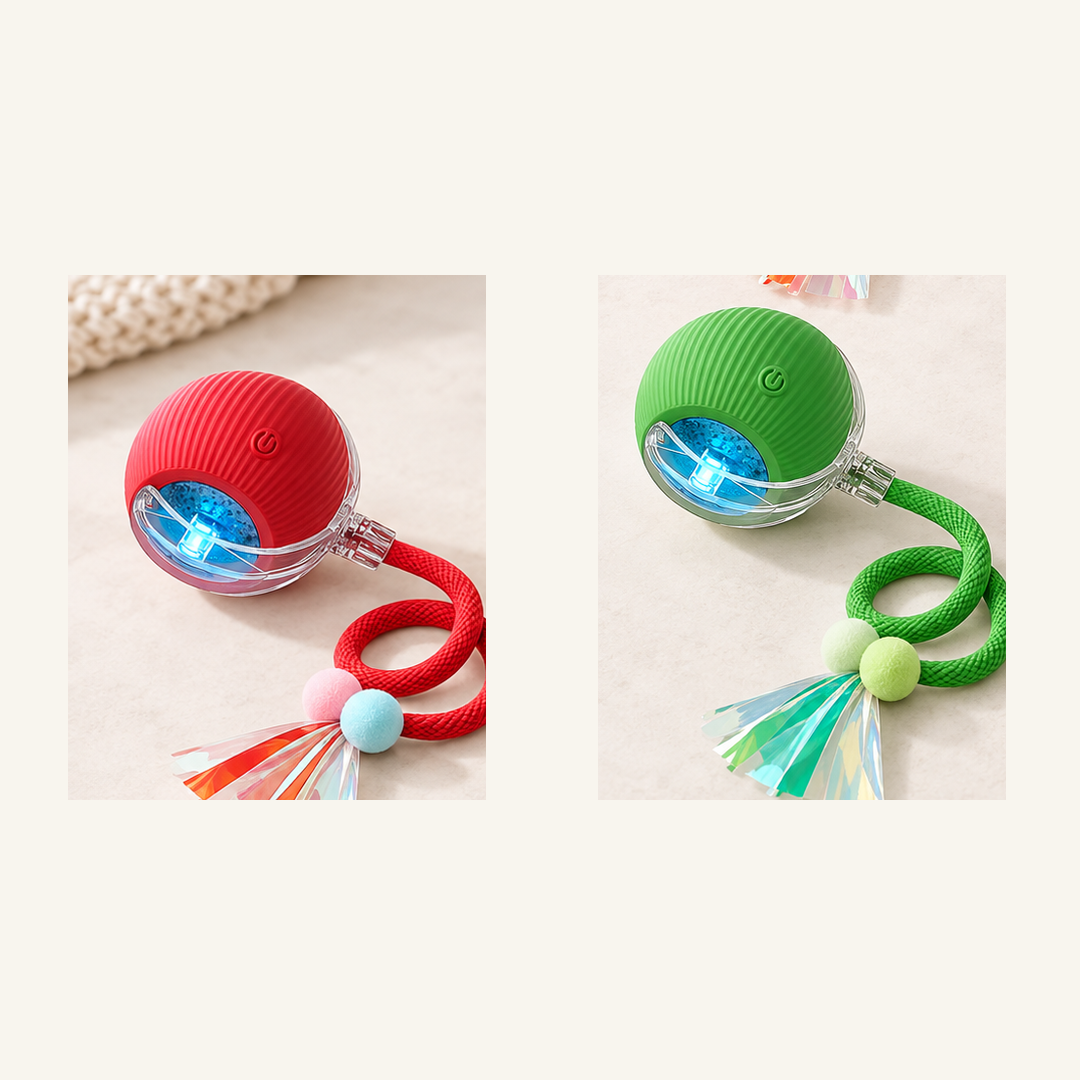 SKU image for pet teaser toy 2 pack Red and Green