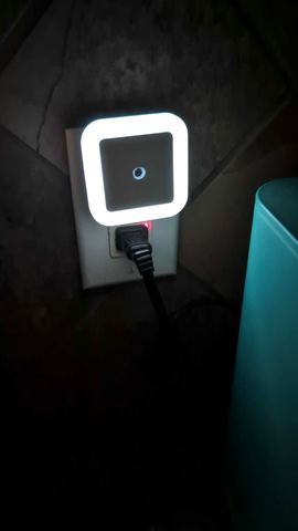 Customer photo for Dusk-to-Dawn LED Plug-In Night Light 20-Pack