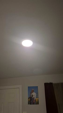 Customer photo for Rechargeable Motion Sensor Ceiling Light Bundle