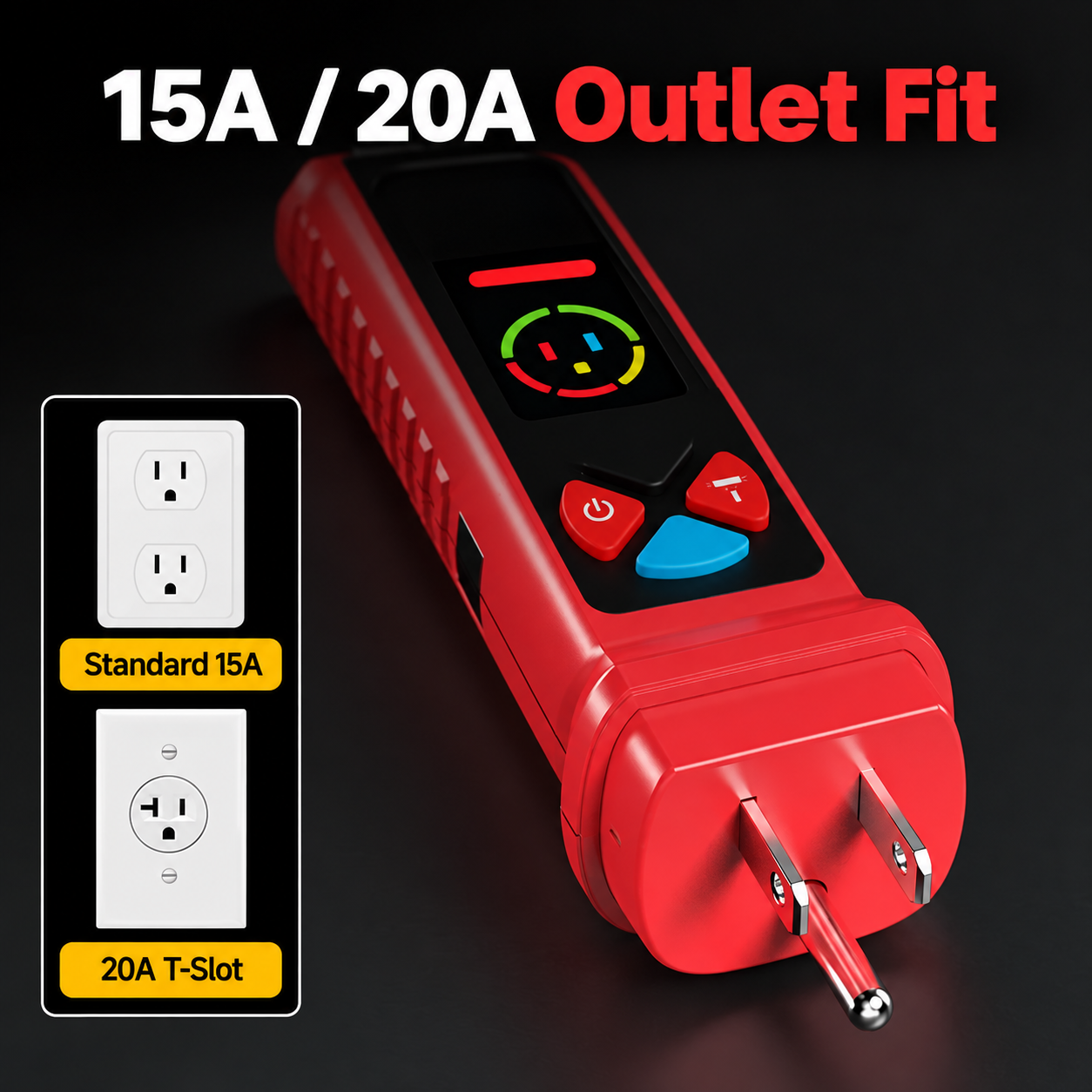15A and 20A US outlet fit