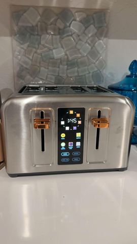 Customer photo for 4-Slice Digital Toaster with LCD Display & Wide Slots