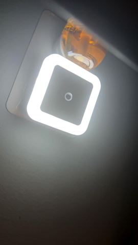 Customer photo for Dusk-to-Dawn LED Plug-In Night Light 20-Pack