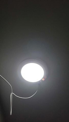 Customer photo for Rechargeable Motion Sensor Ceiling Light Bundle