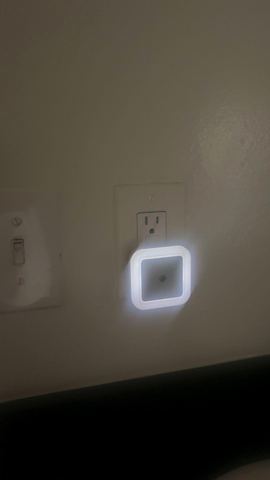Customer photo for Dusk-to-Dawn LED Plug-In Night Light 20-Pack