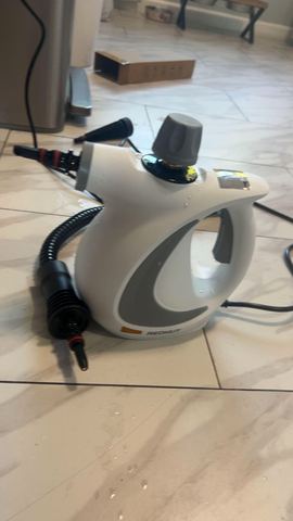 Customer photo for Handheld Steam Cleaner with 12 Accessories