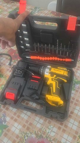 Customer photo for 21V Cordless Drill Tool Set BOGO