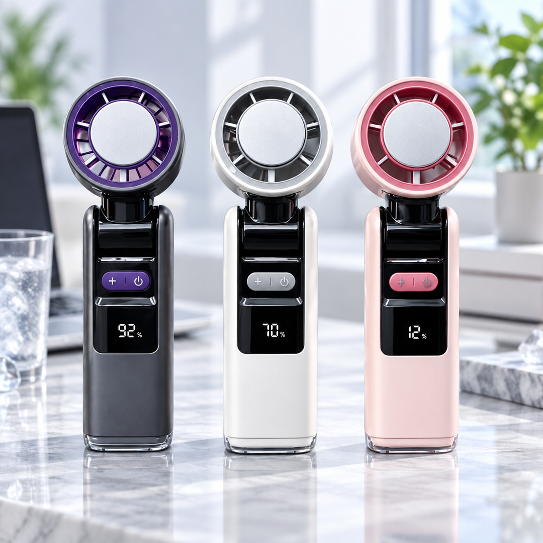 handheld cooling fan buy one get one free color options
