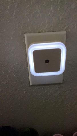 Customer photo for Dusk-to-Dawn LED Plug-In Night Light 20-Pack