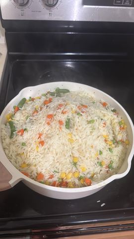 Customer photo for 25-Piece Ceramic Granite Cookware Set