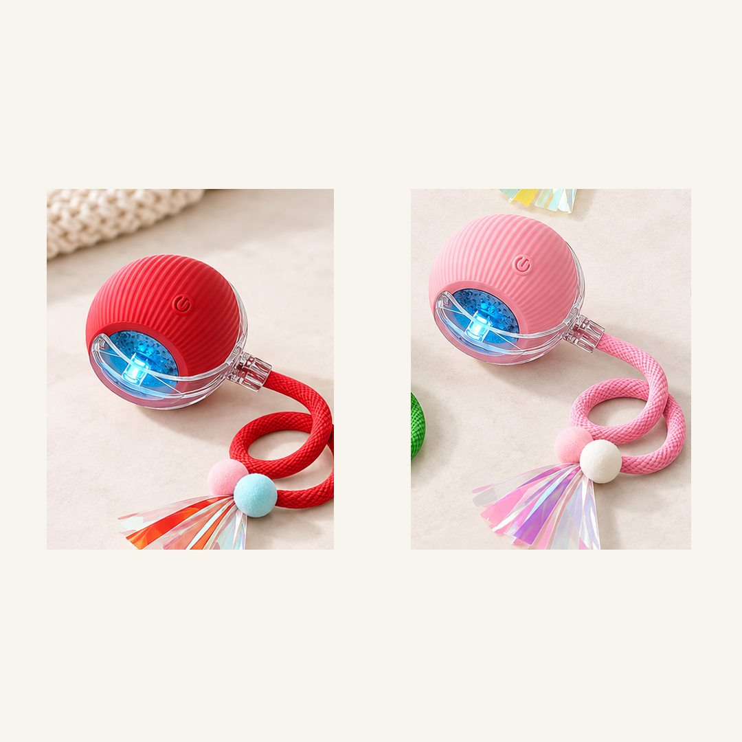 SKU image for pet teaser toy 2 pack Red and Pink