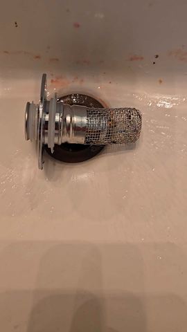 Customer photo for Stainless Steel Pop-Up Bathroom Sink Stopper Bundle