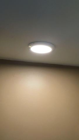 Customer photo for Rechargeable Motion Sensor Ceiling Light Bundle