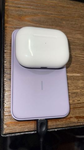 Customer photo for Magnetic 5000mAh Wireless Power Bank BOGO Bundle