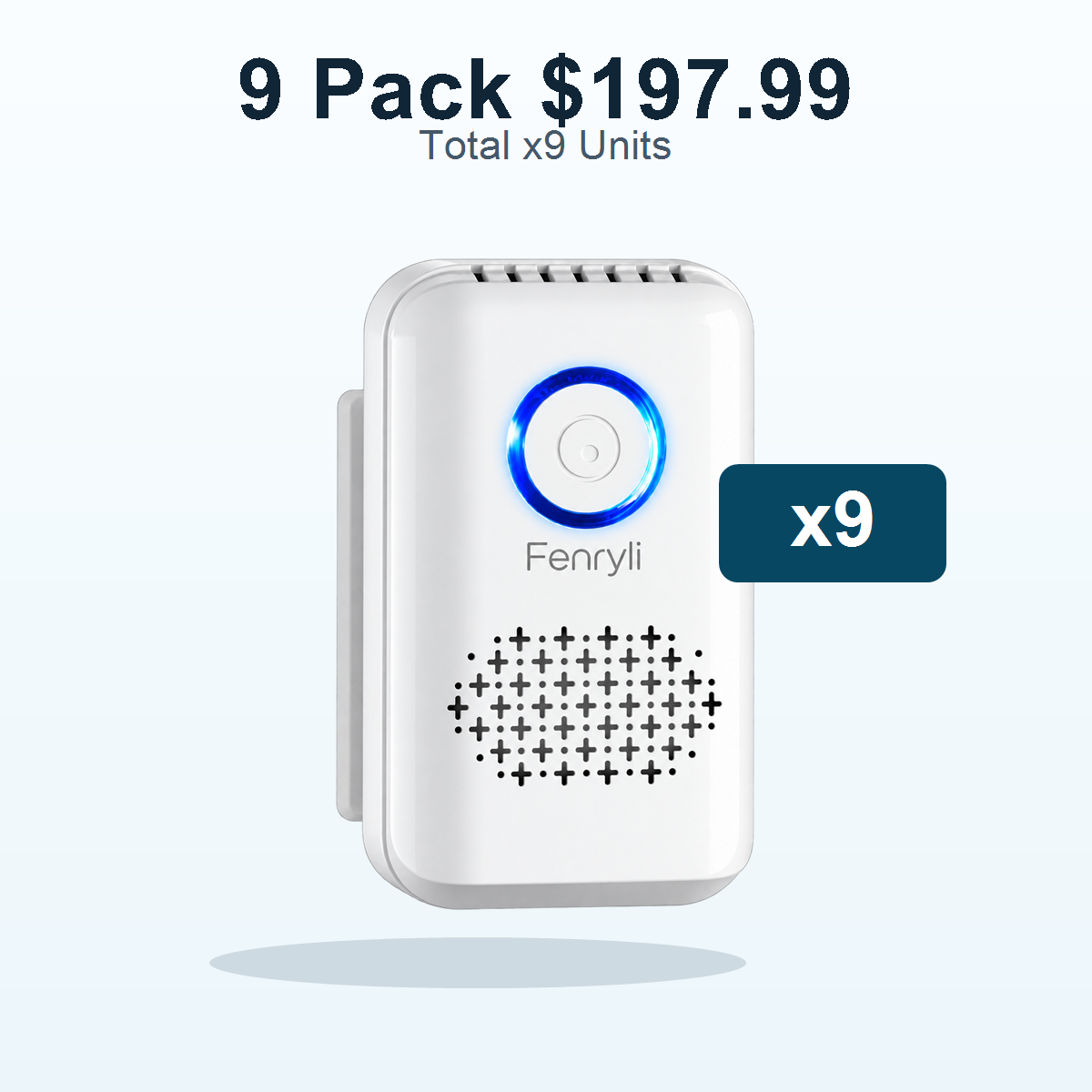 Fenryli plug in UV C pet odor freshener 9 pack total x9 for 197.99 USD