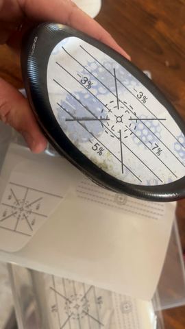 Customer photo for Golf Impact Tape 3-Box Bundle