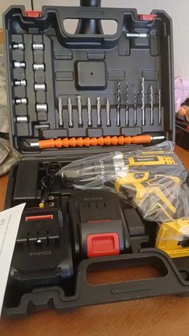 Customer photo for 21V Cordless Drill Tool Set BOGO