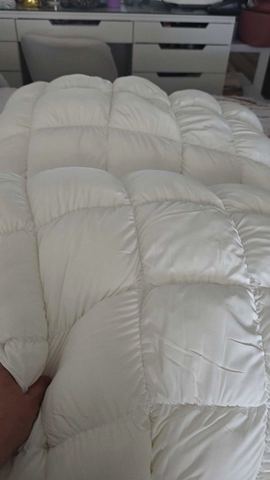 Customer photo for Cooling Puff-Grid Pillow BOGO
