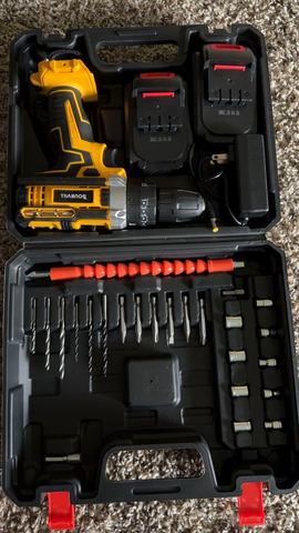 Customer photo for 21V Cordless Drill Tool Set BOGO