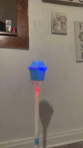 Customer photo for Standing Bubble Maker Toy 2-Pack