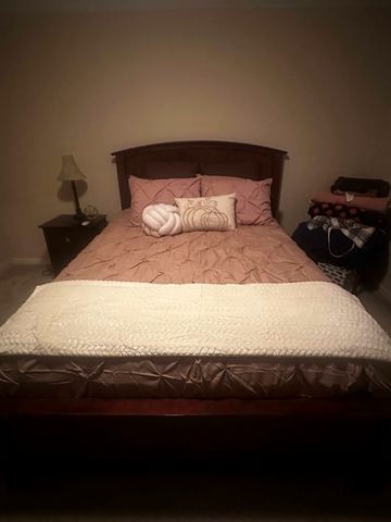 Customer photo for Queen Pintuck 7-Piece Comforter Set