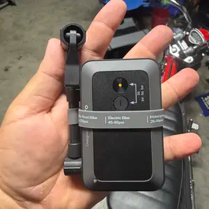 Customer photo for Mini 150PSI Electric Bike Tire Pump 2-Pack