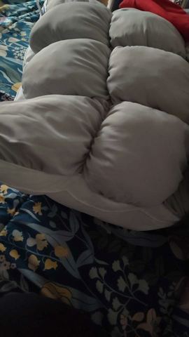 Customer photo for Cooling Puff-Grid Pillow BOGO