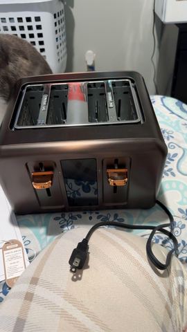 Customer photo for 4-Slice Digital Toaster with LCD Display & Wide Slots