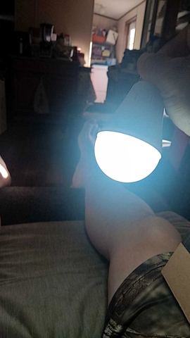 Customer photo for Rechargeable Emergency LED Light Bulbs 10-Pack