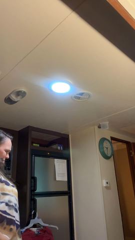Customer photo for Rechargeable Motion Sensor Ceiling Light Bundle
