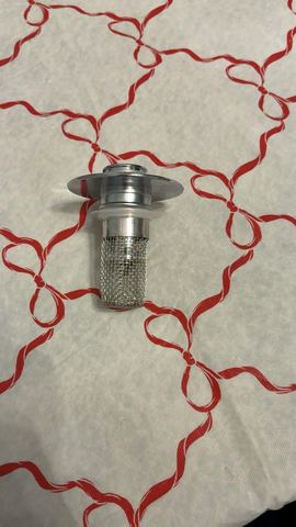 Customer photo for Stainless Steel Pop-Up Bathroom Sink Stopper Bundle