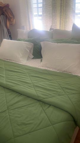 Customer photo for Queen Hotel-Style Pillows