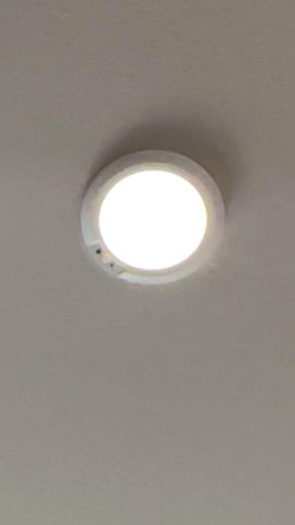 Customer photo for Rechargeable Motion Sensor Ceiling Light Bundle