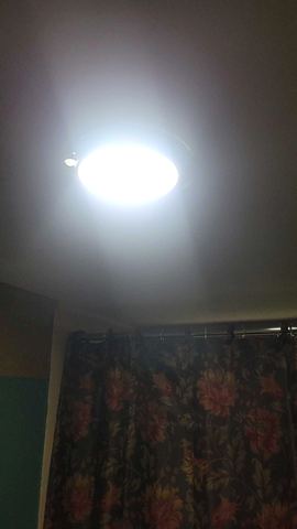 Customer photo for Rechargeable Motion Sensor Ceiling Light Bundle