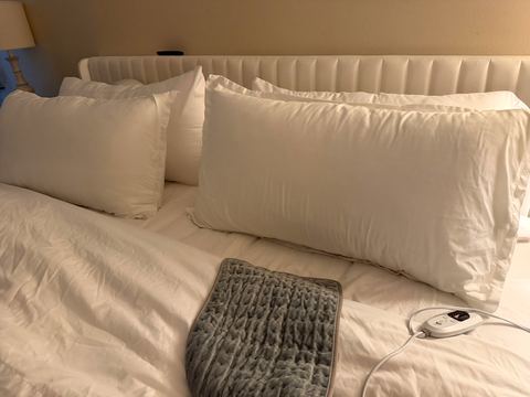 Customer photo for Queen Hotel-Style Pillows