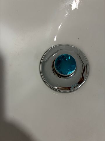 Customer photo for Stainless Steel Pop-Up Bathroom Sink Stopper Bundle