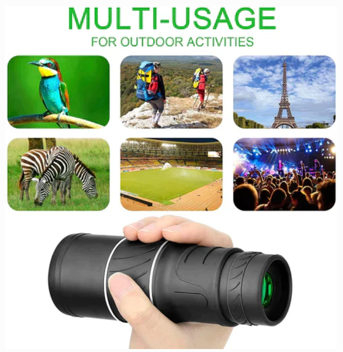 ✨See the Unseen✨16X52 Monocular bifocal optical zoom telescope🔭