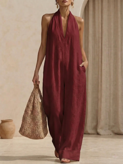 New Arrivals🔥Minimalist And Elegant Cozy Linen Jumpsuit