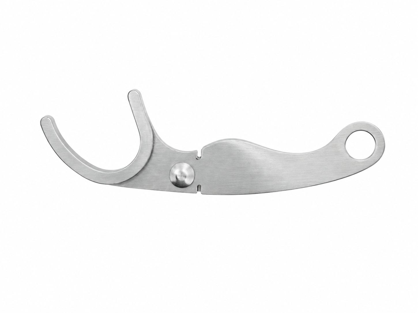 Eco-friendly Reusable Stainless Steel Dental Floss Pick, Portable Design