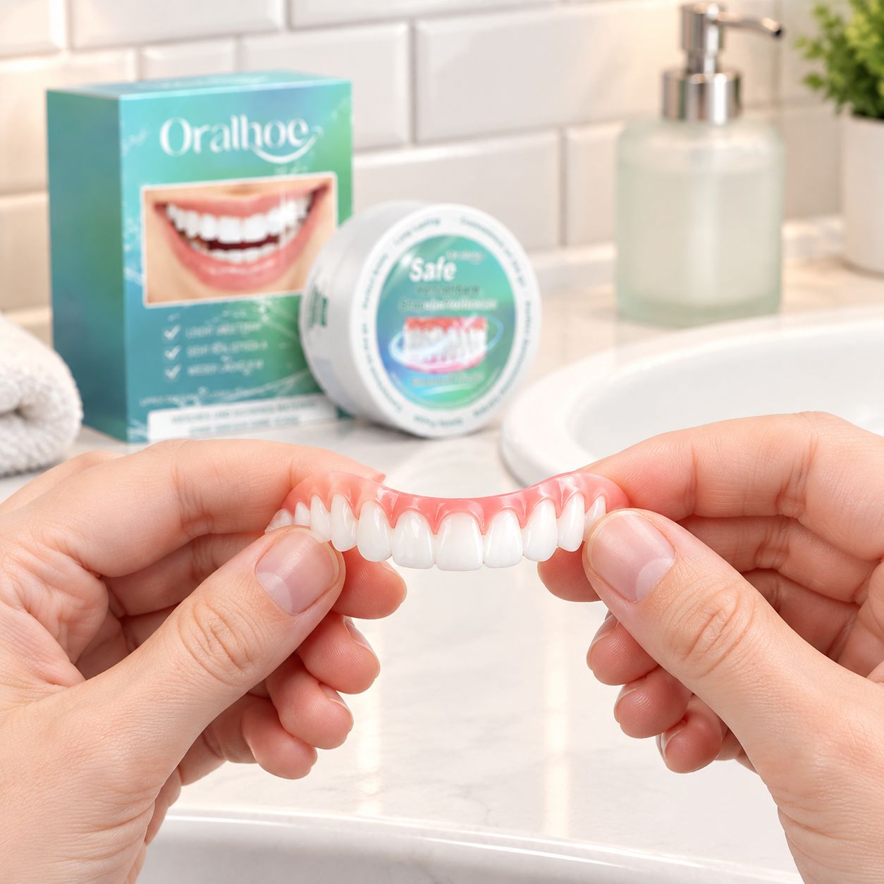 Denture Finishing and Aesthetic Comfort Enhancement Material Set