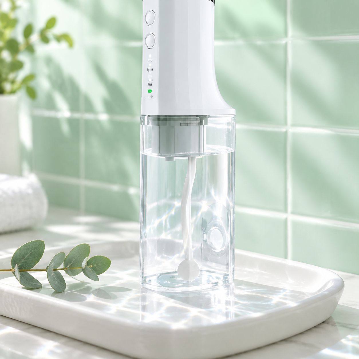 Electric Portable Water Flosser Teeth Cleaner Oral Care Device