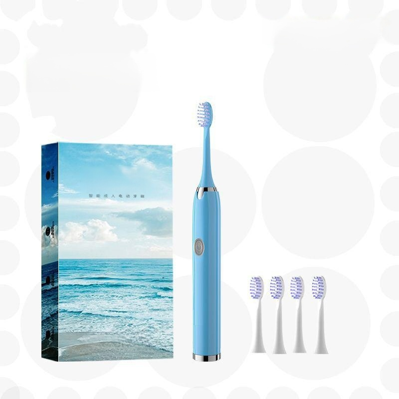 Hilton Couple Ultrasonic Electric Toothbrush, Waterproof Rechargeable Automatic Toothbrush for Women