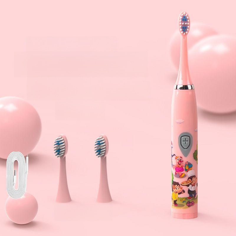 Hilton Couple Ultrasonic Electric Toothbrush, Waterproof Rechargeable Automatic Toothbrush for Women