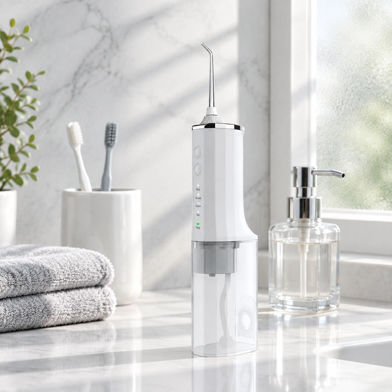 Electric Portable Water Flosser Teeth Cleaner Oral Care Device