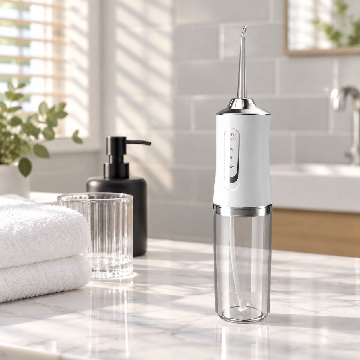 Household Electric Spray Water Dental Scaler Flosser Tartar Cleaner
