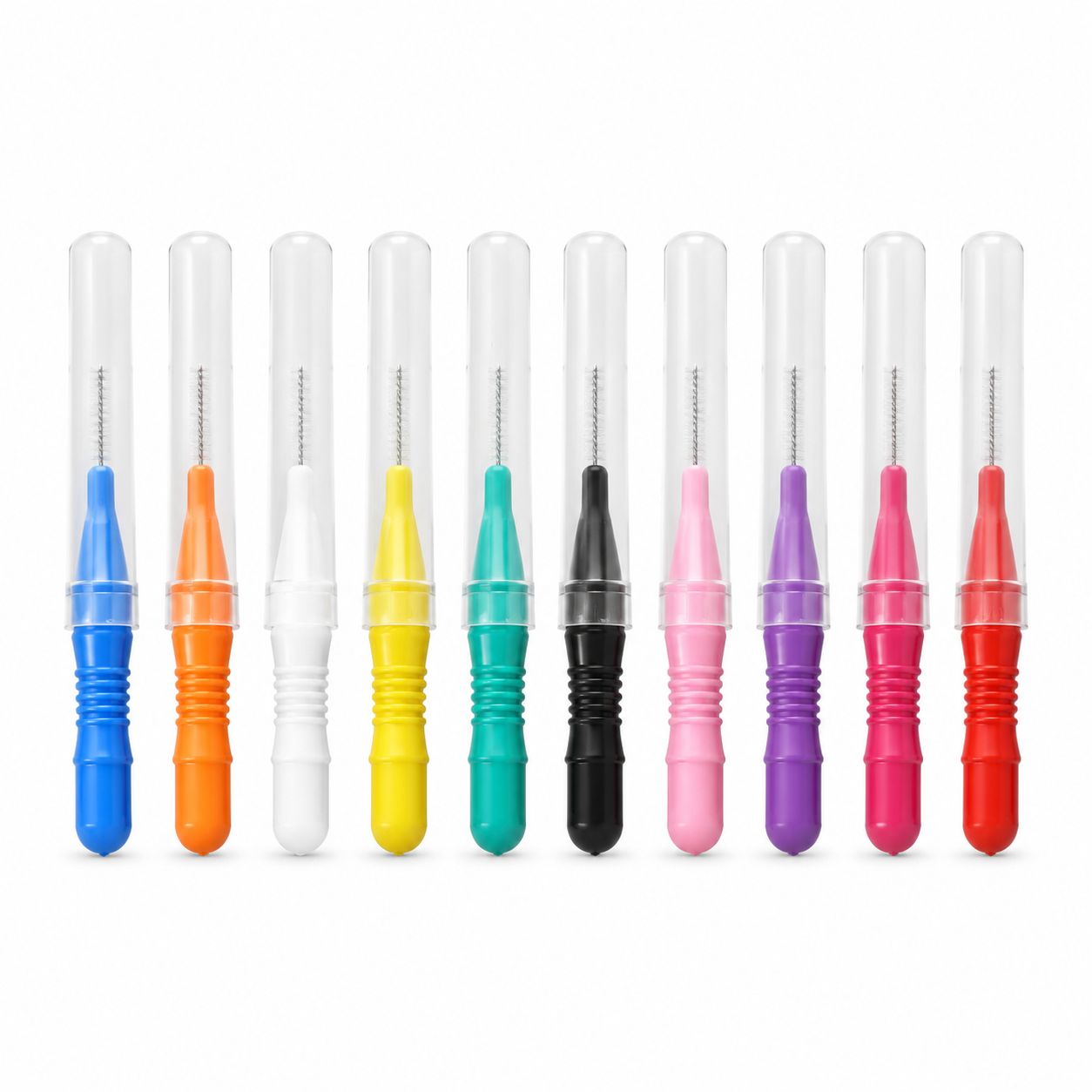 Multifunctional Interdental Brush with Floss, Easy Gap Cleaning, Tooth Protection