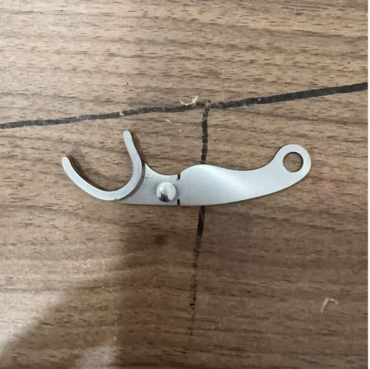 Eco-friendly Reusable Stainless Steel Dental Floss Pick, Portable Design
