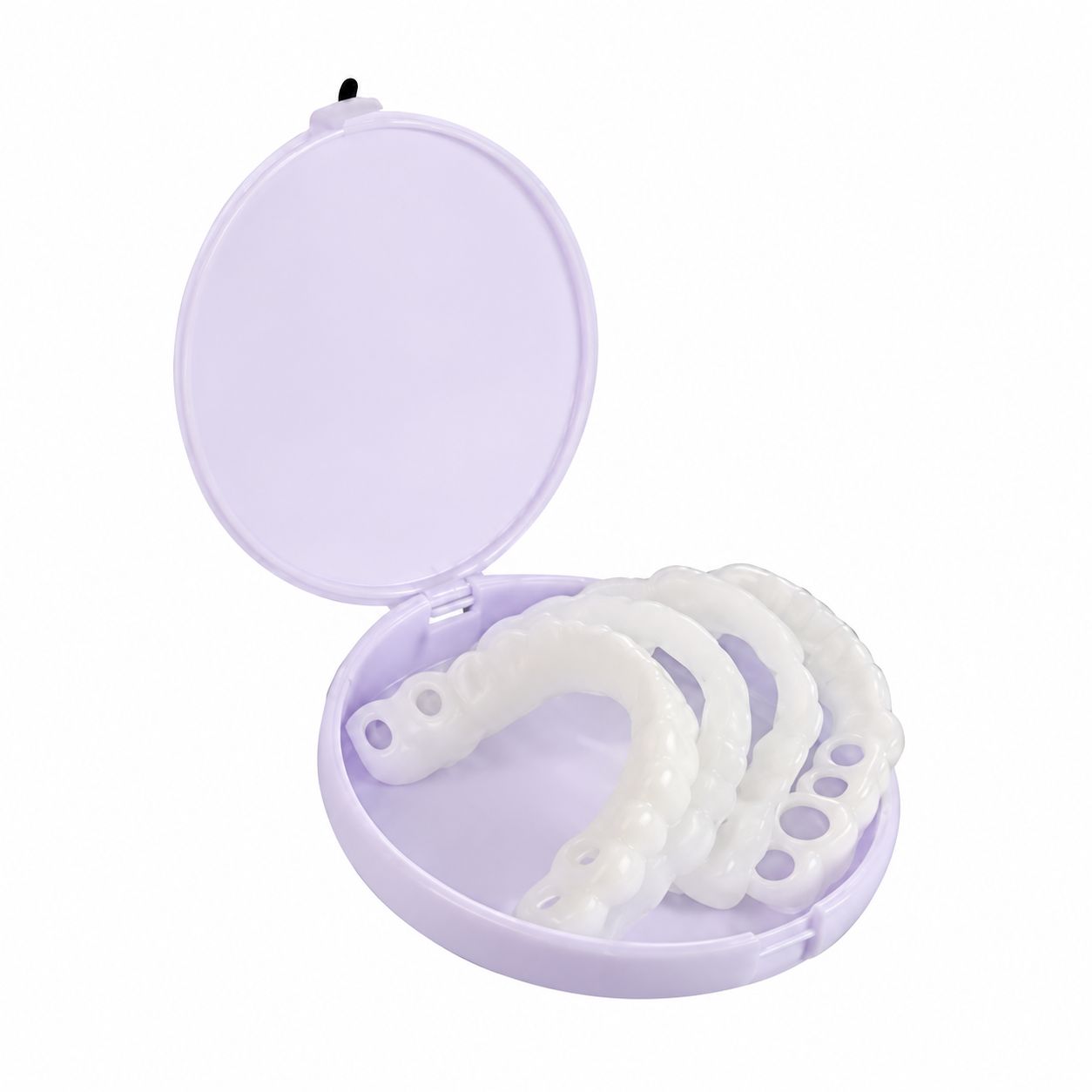 Adjustable snap-on dentures temporary fillings gap filling correction teeth denture kit