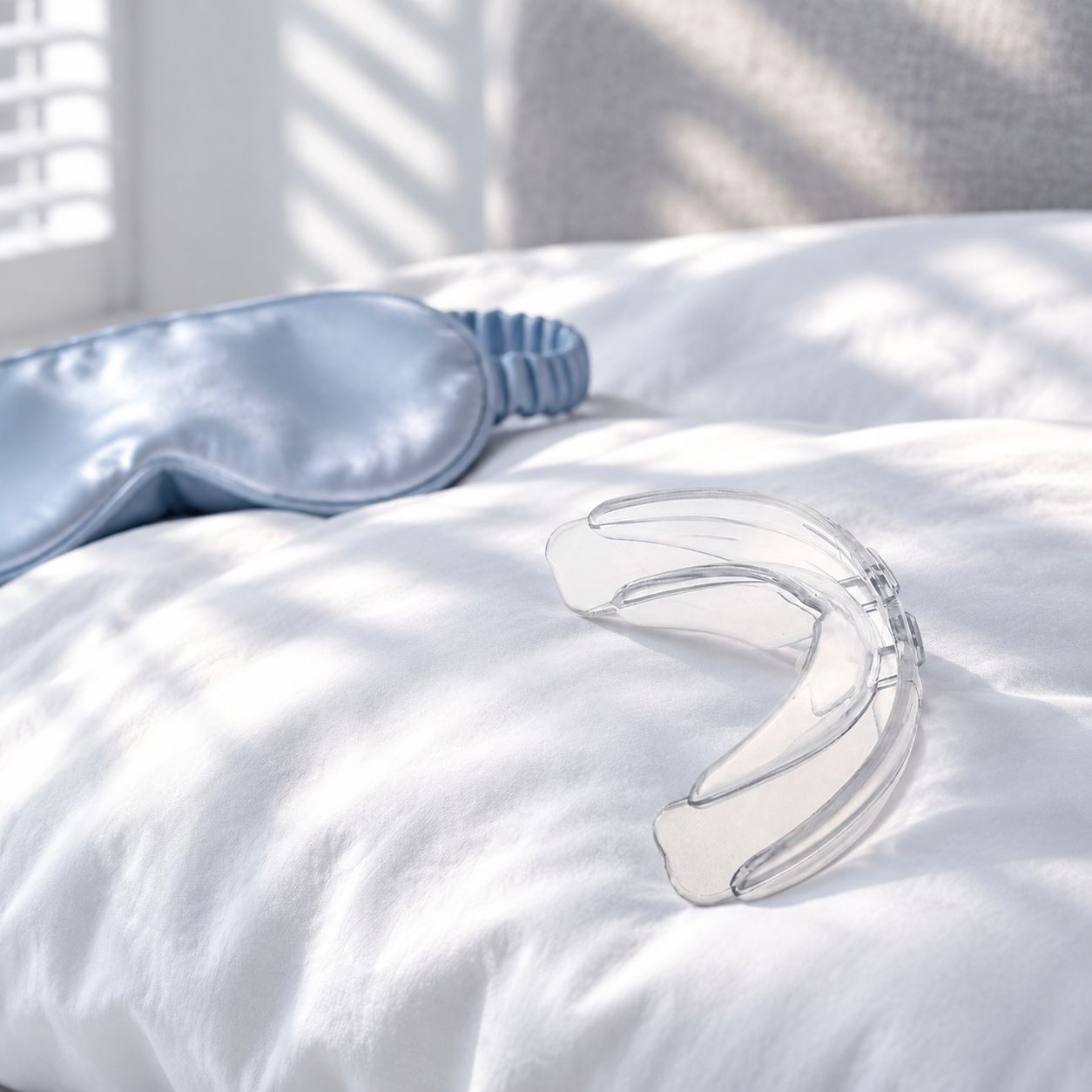 Anti-Snoring Sleep Mouthpiece for Quiet Restful Sleep